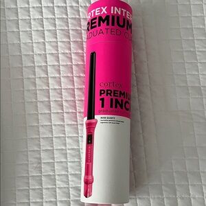 Cortex Premium 1 Inch Curling Iron - Pink